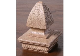 Spire Sculpture Terra Cotta Post Cap