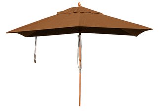 market umbrella, patio umbrella, wood market umbrellas, rectangular umbrella, 7x10 rectangle umbrell