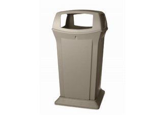 trash cans, recycle bins, waste receptacles
