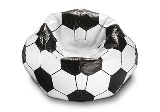Soccer bean bag