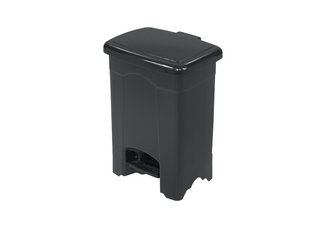 Step-On Plastic Receptacle, 4-Gallon