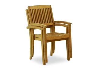 Teak Stacking Armchair47
