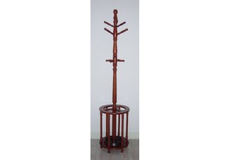 257Coat Rack with Umbrella Stand