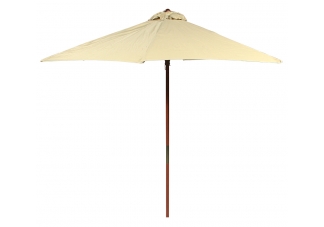 Tan Market Umbrella