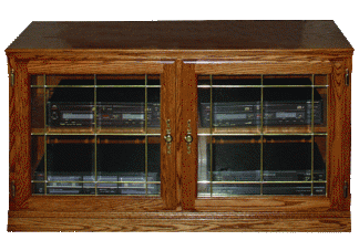 Traditional Oak Media Console