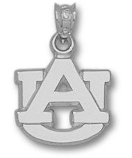 Auburn University Tigers Sterling Silver Pendant