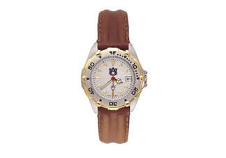 Auburn University Tigers Ladies Leather Watch