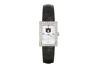 Auburn University Tigers Ladies Leather Watch