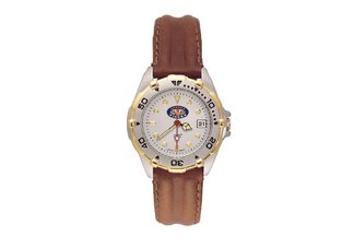 Auburn University Tigers Ladies Leather Watch
