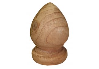 Acorn Wooden Post Cap