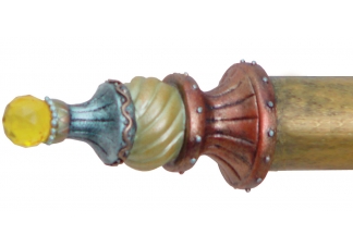 drapery finial, drapery hardware, decorative hardware