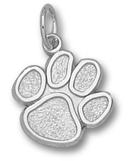 Clemson University Tigers Sterling Silver Charm