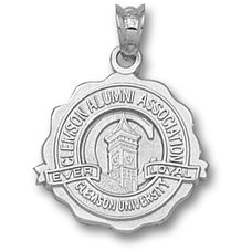Clemson University Tigers Sterling Silver Pendant