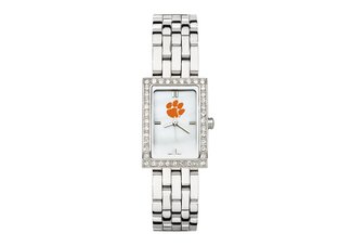 Clemson University Tigers Ladies Stainless Steel Watch