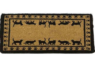 Cats Walking Door Mat