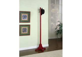 Color Story Crimson Red Coat Rack2