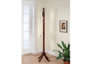 Contemporary "Merlot" Coat Rack
