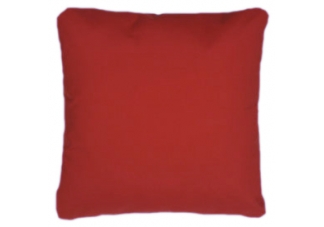 Logo Red Sunbrella Pillow, Sunbrella Pillows, outdoor pillows