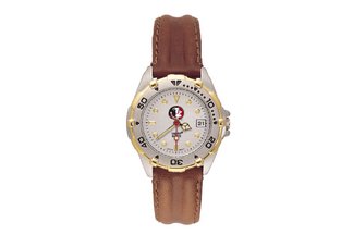 Florida State University Seminoles Ladies Leather Watch