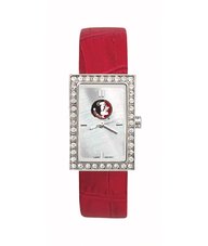 Florida State University Seminoles Ladies Leather Watch