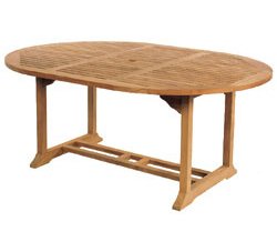 Oval Table, Classic Oval Teak Table, Classic Teak Table, Teak Table