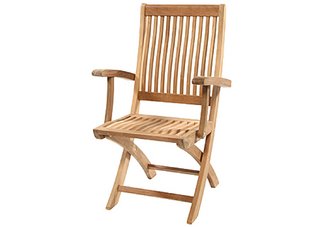 teak furniture folding chair
