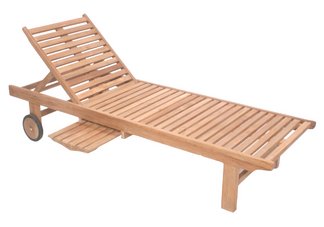 teak Chaise lounge