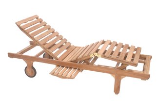 teak folding Chaise lounge