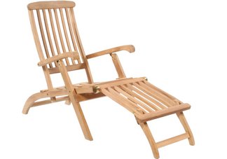 teak steamer chair