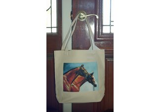 equestrian accessories, horse accessories, hunter horse tote, tote bag