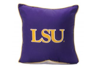 LSU Pillow Full Shot