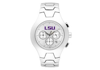 Louisiana State University Tigers Mens Stainless Steel Watch