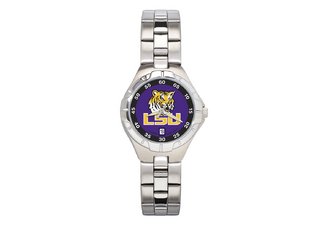 Louisiana State University Ladies Stainless Steel Watch