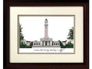 Louisiana State University Tigers Alumnus Diploma Frame