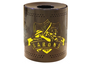 custom trash can