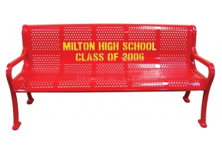 custom bench, park benches