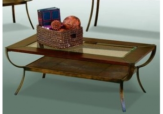 Metal Front Table