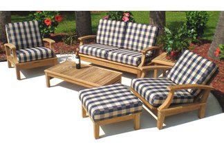 deep seating teak set