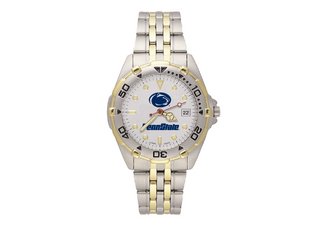 Penn State University Nittany Lions Mens Stainless Steel Watch