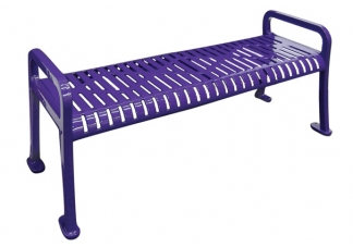 Steel park Bench