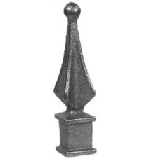 fence finials, finials, fence spears