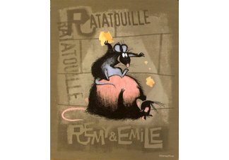 Ratatouille fleece blanket, fleece blanket, blanket