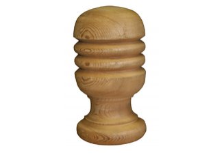 Round Top Wooden Post Cap