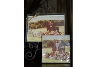 equestrian note cards, equestrian gifts, equestrian accessories, fox hunting