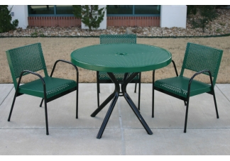 picnic table, round picnic table