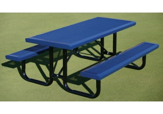 Infinity Style Expanded Metal Picnic Table