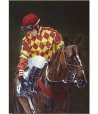 equestrian note cards, horse racing note cards, horse racing, equestrian accessories, steeplechase