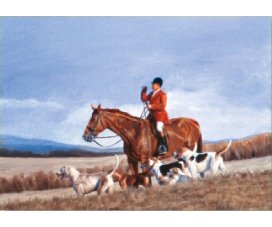 equestrian note cards, equestrian accessories, fine note cards, foxhunting, foxhunting note cards, h