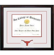 University of Texas Longhorns Spirit Diploma Frame