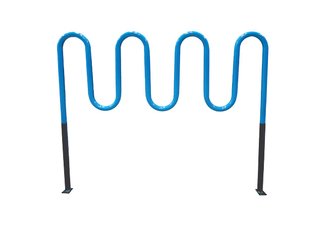 thermoplastic in-ground bike rack